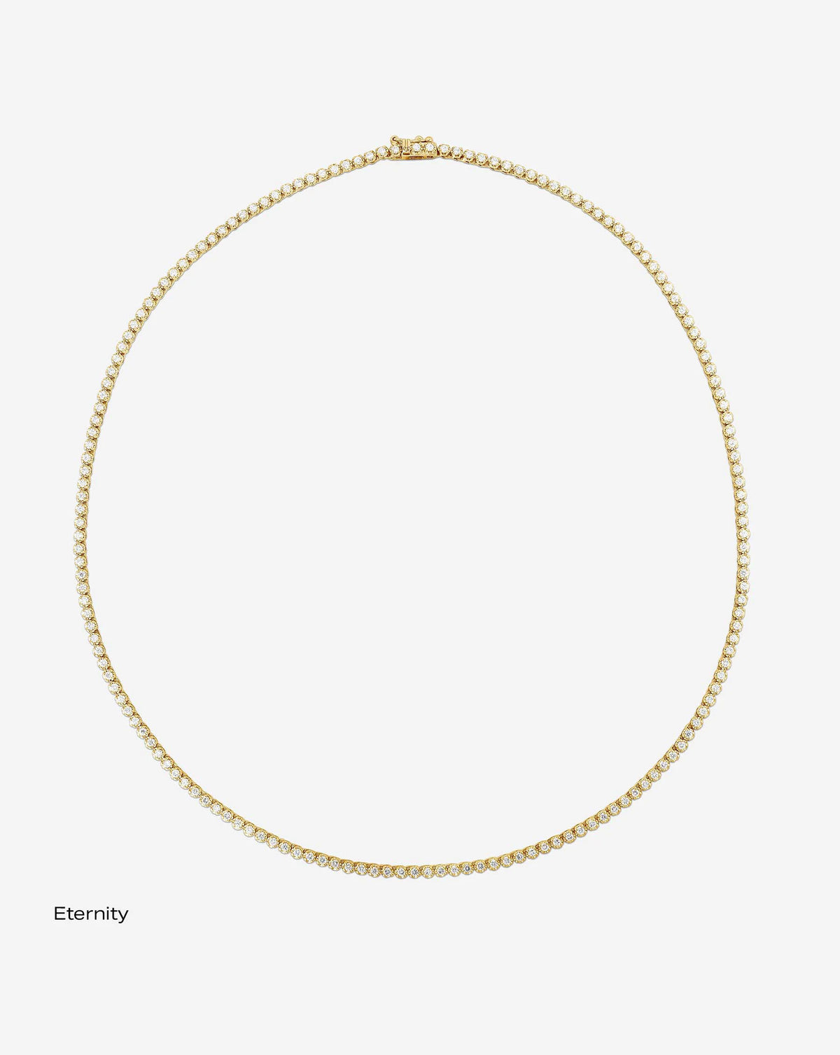 Mini Diamond Tennis Necklace