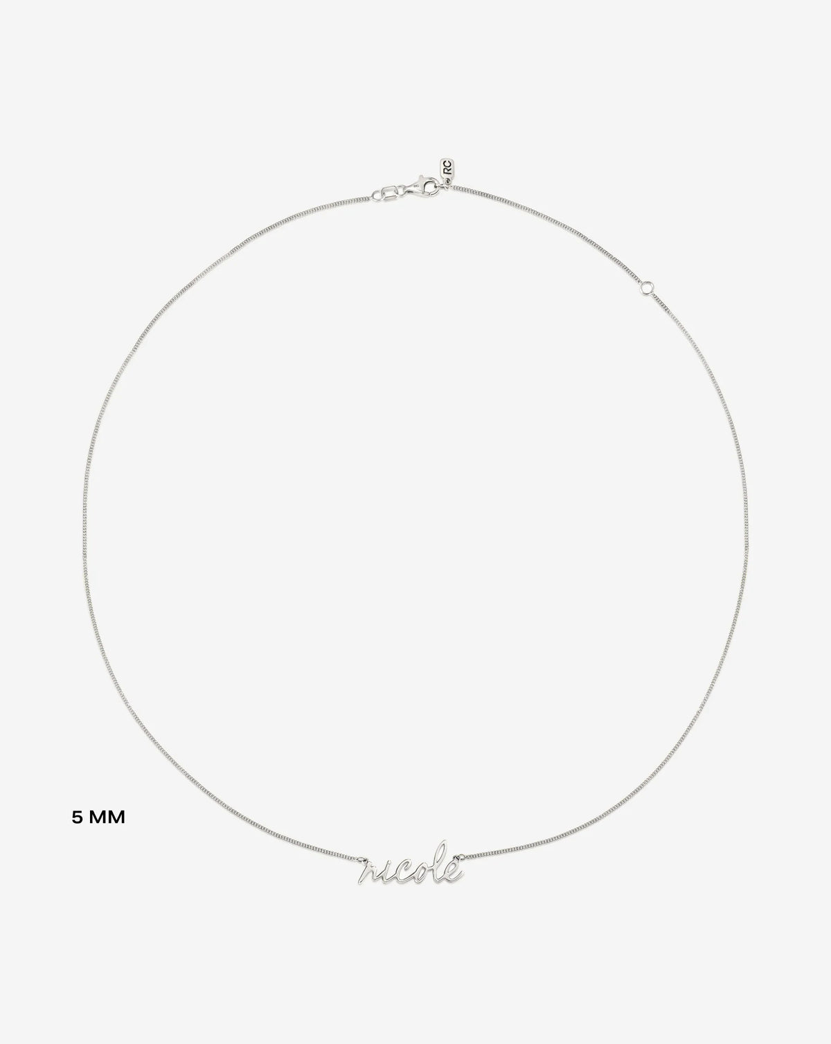 Personalized Script Name Necklace