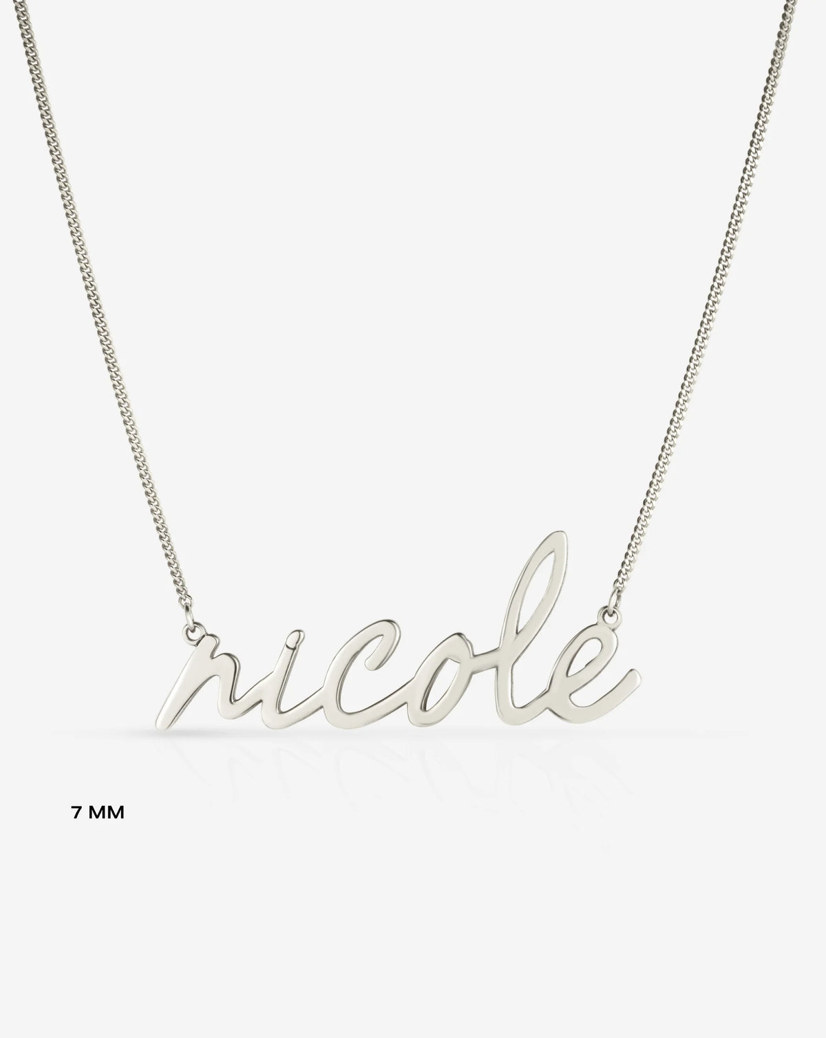 Personalized Script Name Necklace