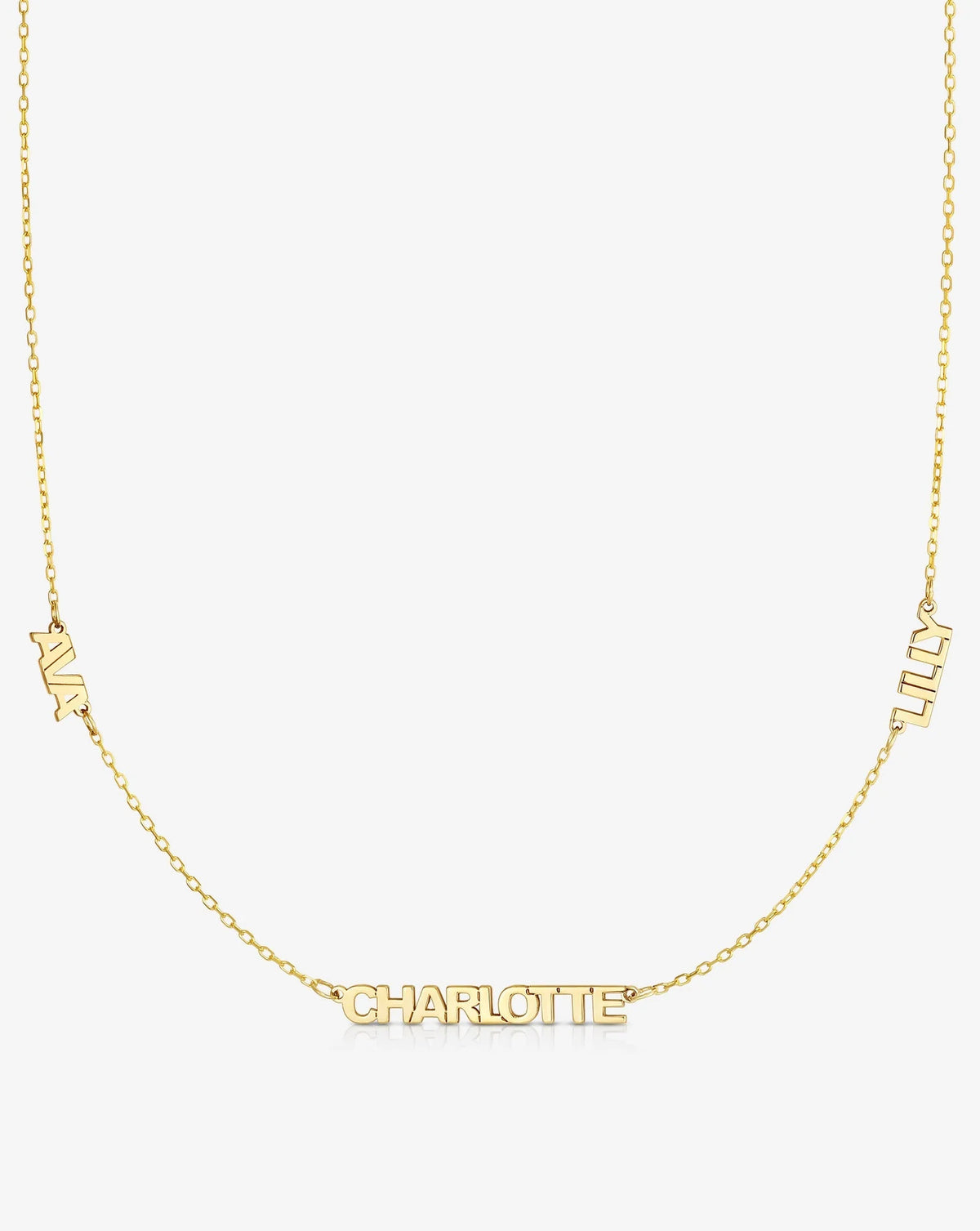 Personalized Multi-Name Necklace