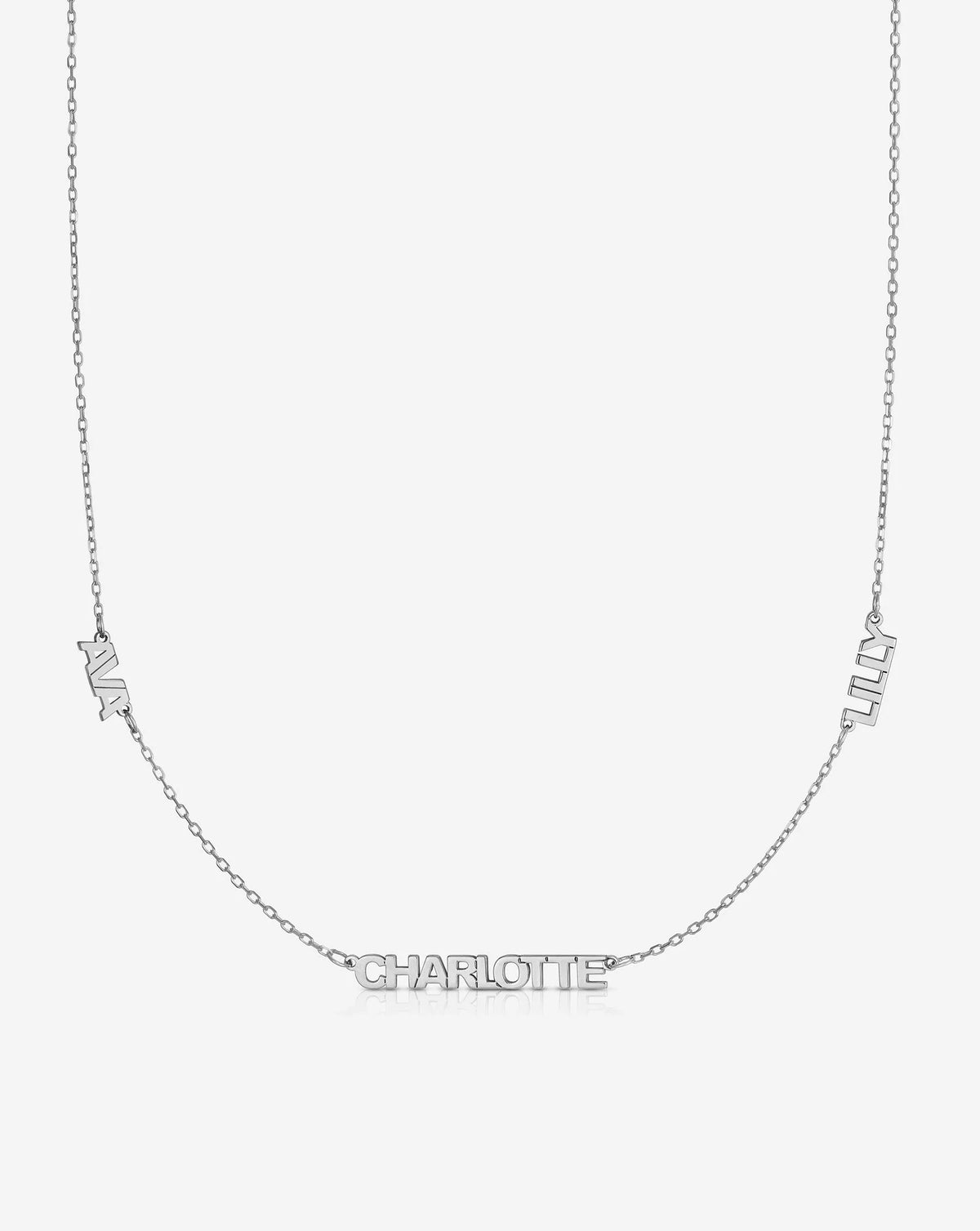 Personalized Multi-Name Necklace