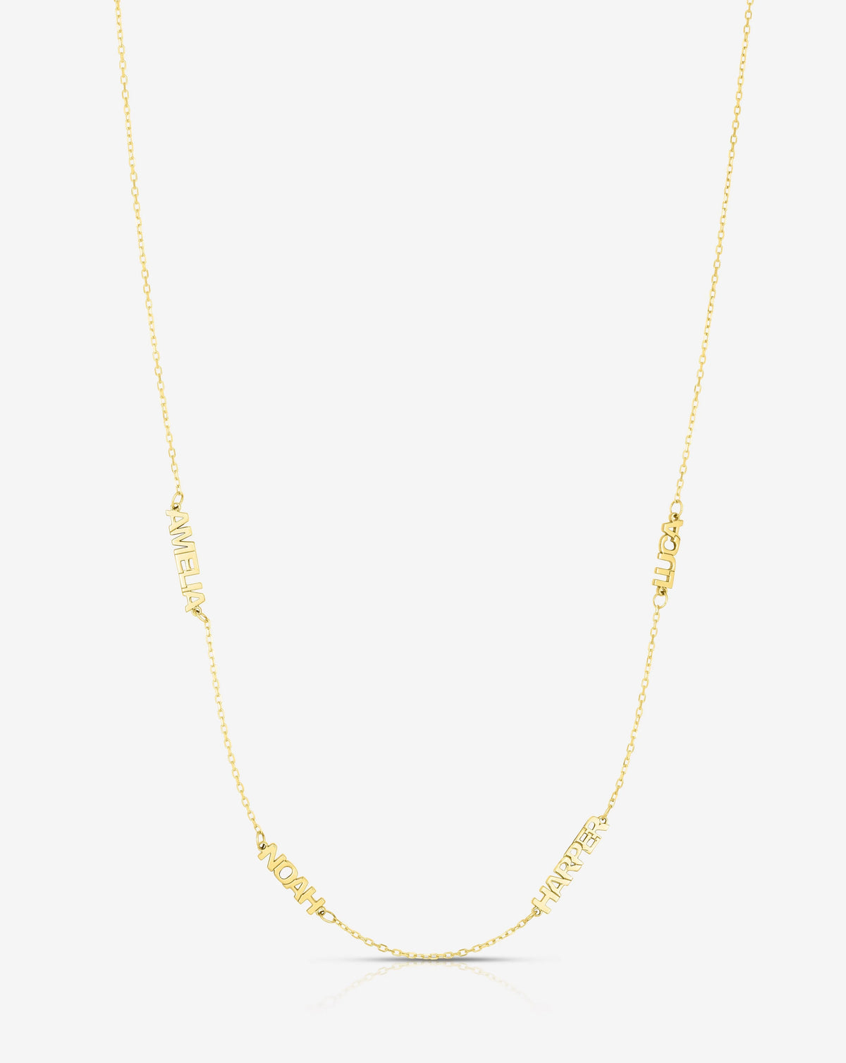 Personalized Multi-Name Necklace