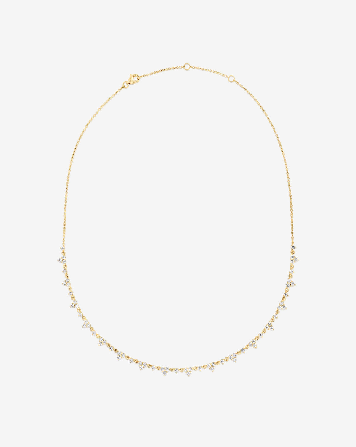 Trio Diamond Layering Necklace